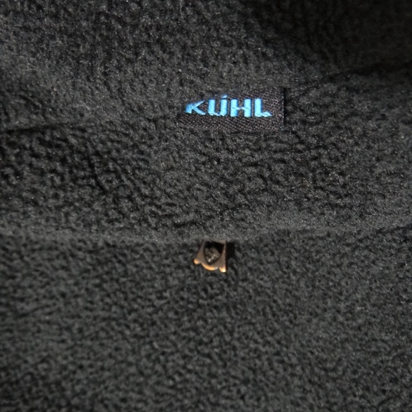 KÜHL Alpenwurx Men’s Large Black Brown Sherpa Fleece Jacket Full Zip Outdoor - Picture 8 of 8